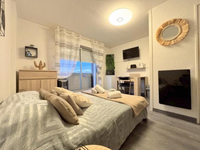 Studio Cosy A Deux Pas De La Mer 2Lamp36 Le Barcarès المظهر الخارجي الصورة